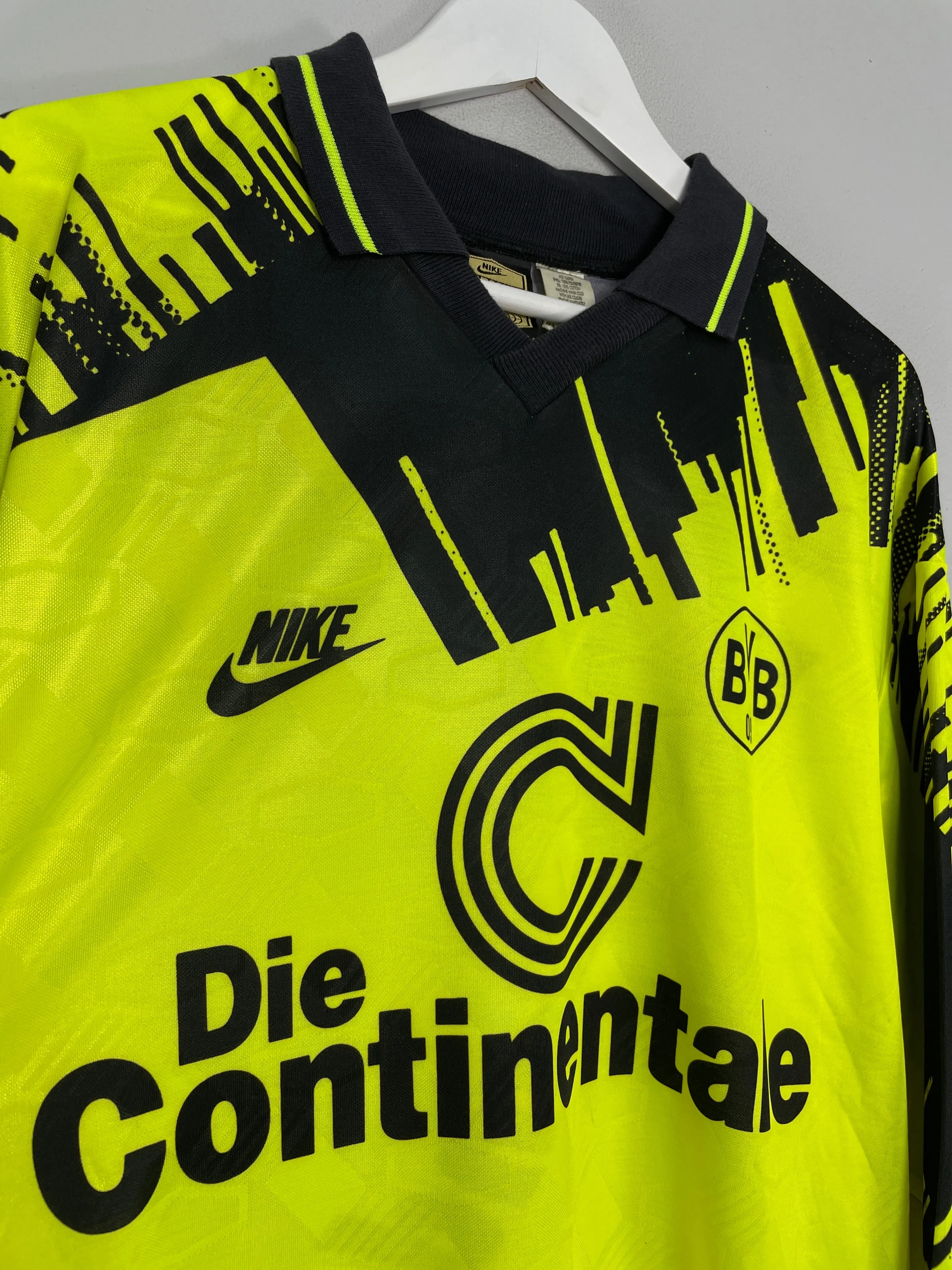 1993/94 DORTMUND L/S HOME SHIRT (XXL) NIKE