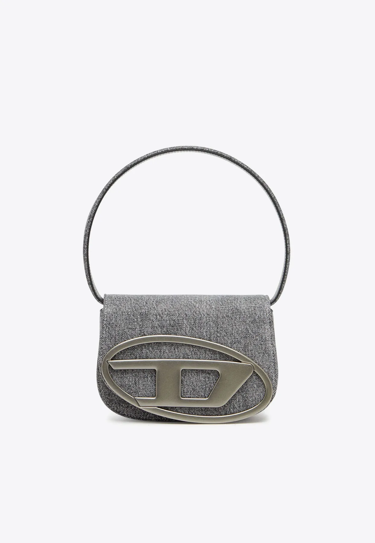 1DR Stonewashed Denim Shoulder Bag