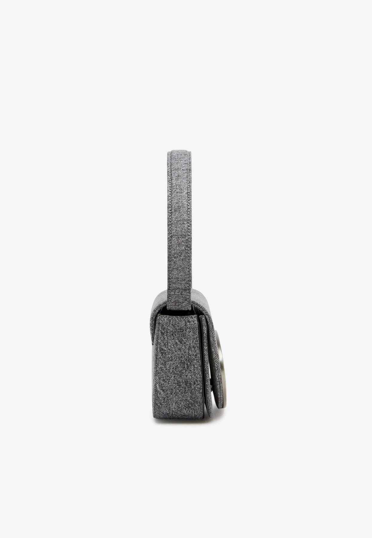 1DR Stonewashed Denim Shoulder Bag