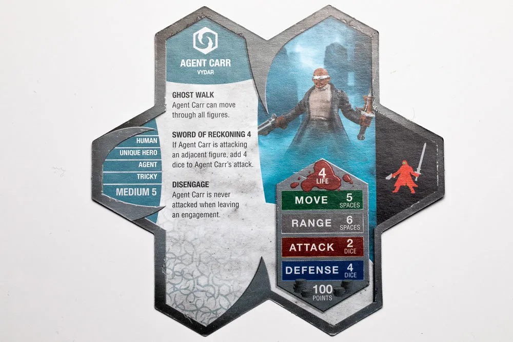Agent Carr - Unique Hero