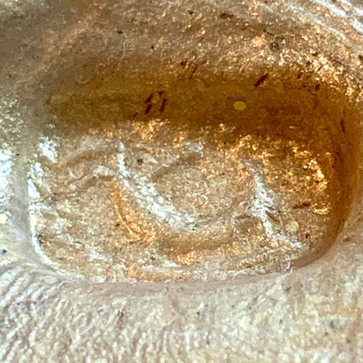 Ancient Bronze Fetish Bead, Yemen