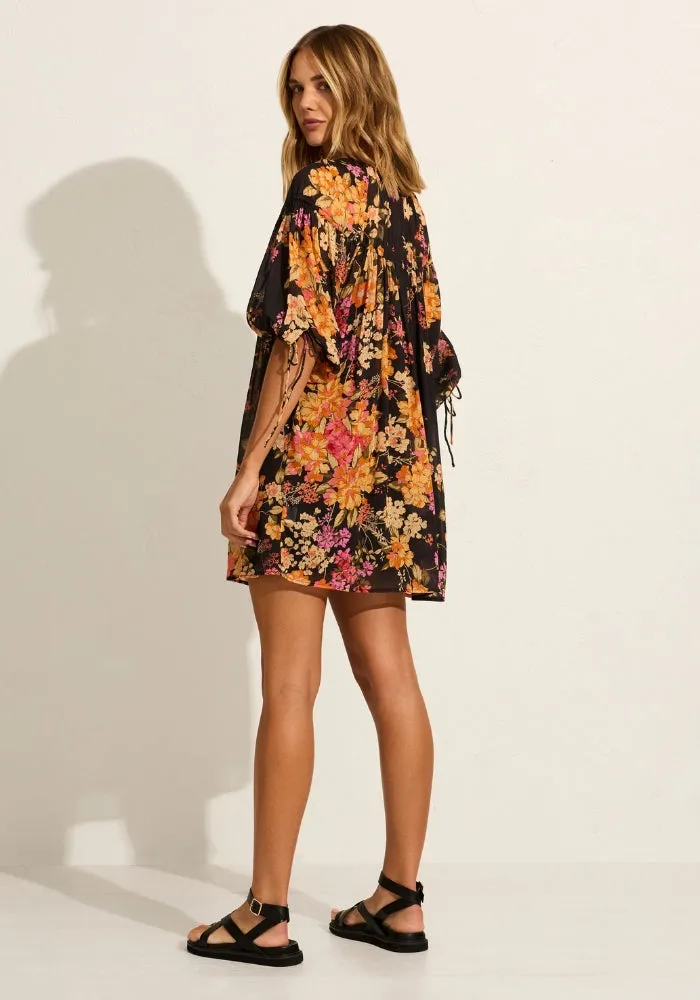 Autumn Mini Dress - Black