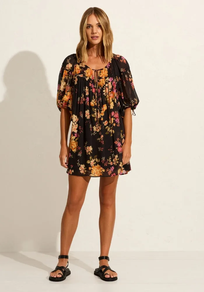 Autumn Mini Dress - Black