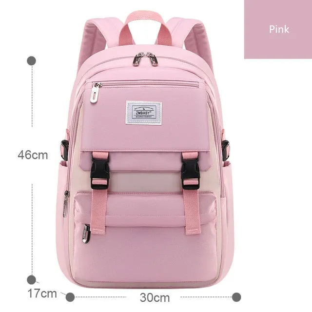 Backpack School Bag Girl Back Pack For Children Kid Child Teenager Female Class Schoolbag Primary Women Bagpack Teen Bookbag Kit