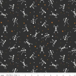 Bad To The Bone Skeletons Black - Glow in the dark