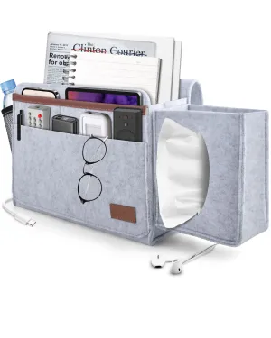 Bed Bag Bed Organizer Hook-in, Bed Bag Hook-in Thick Felt Non-slip With Buckle