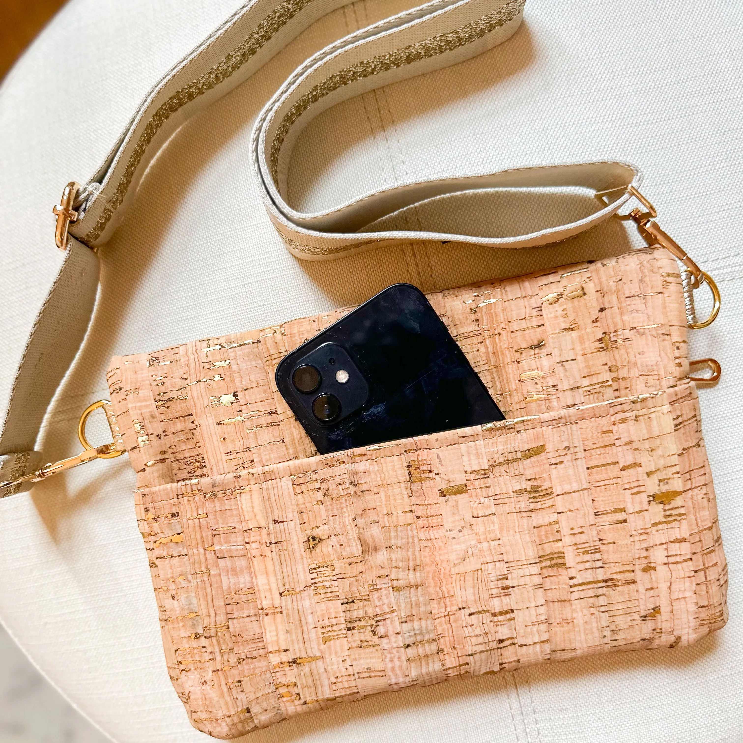 Belt Bag - Gold Cork