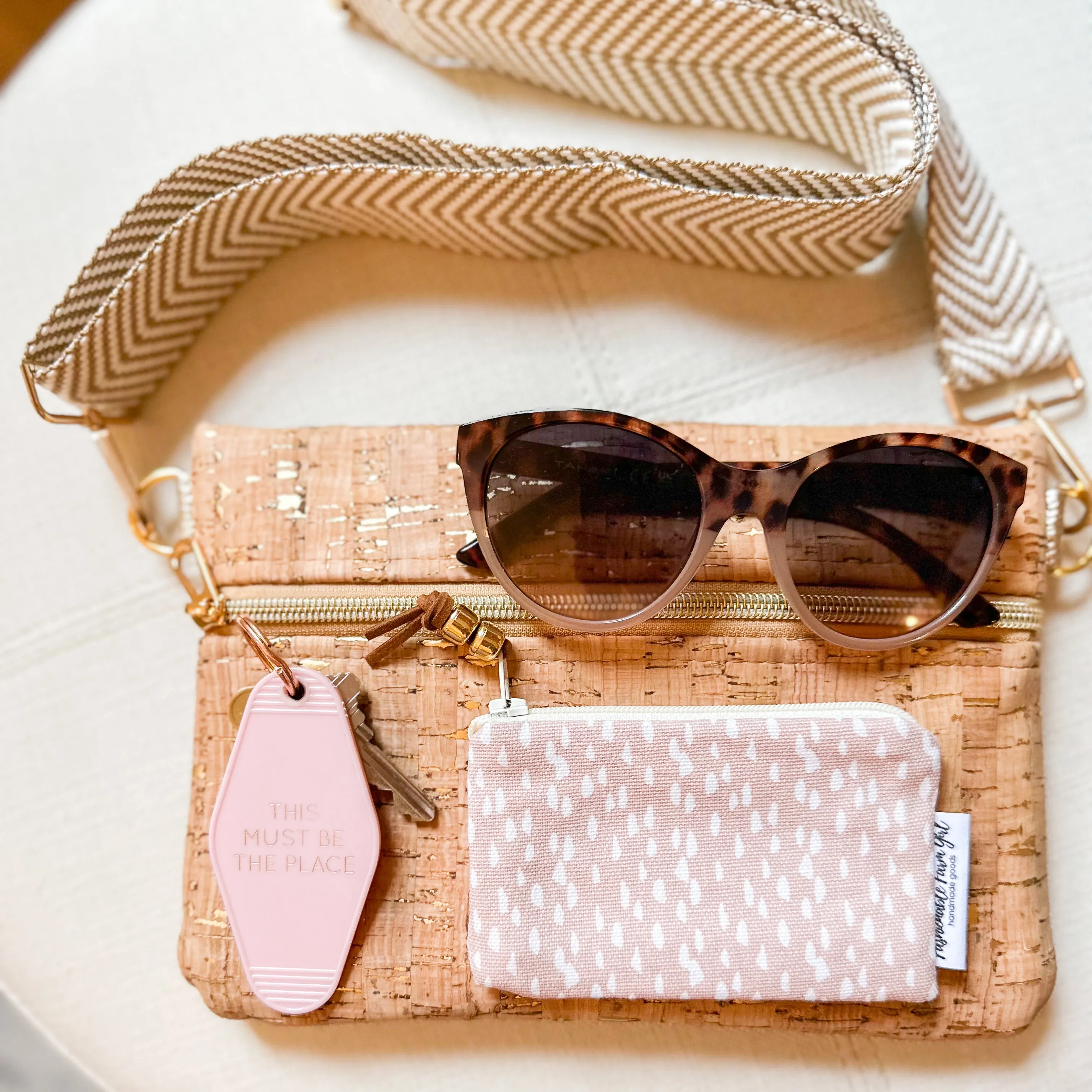Belt Bag - Gold Cork