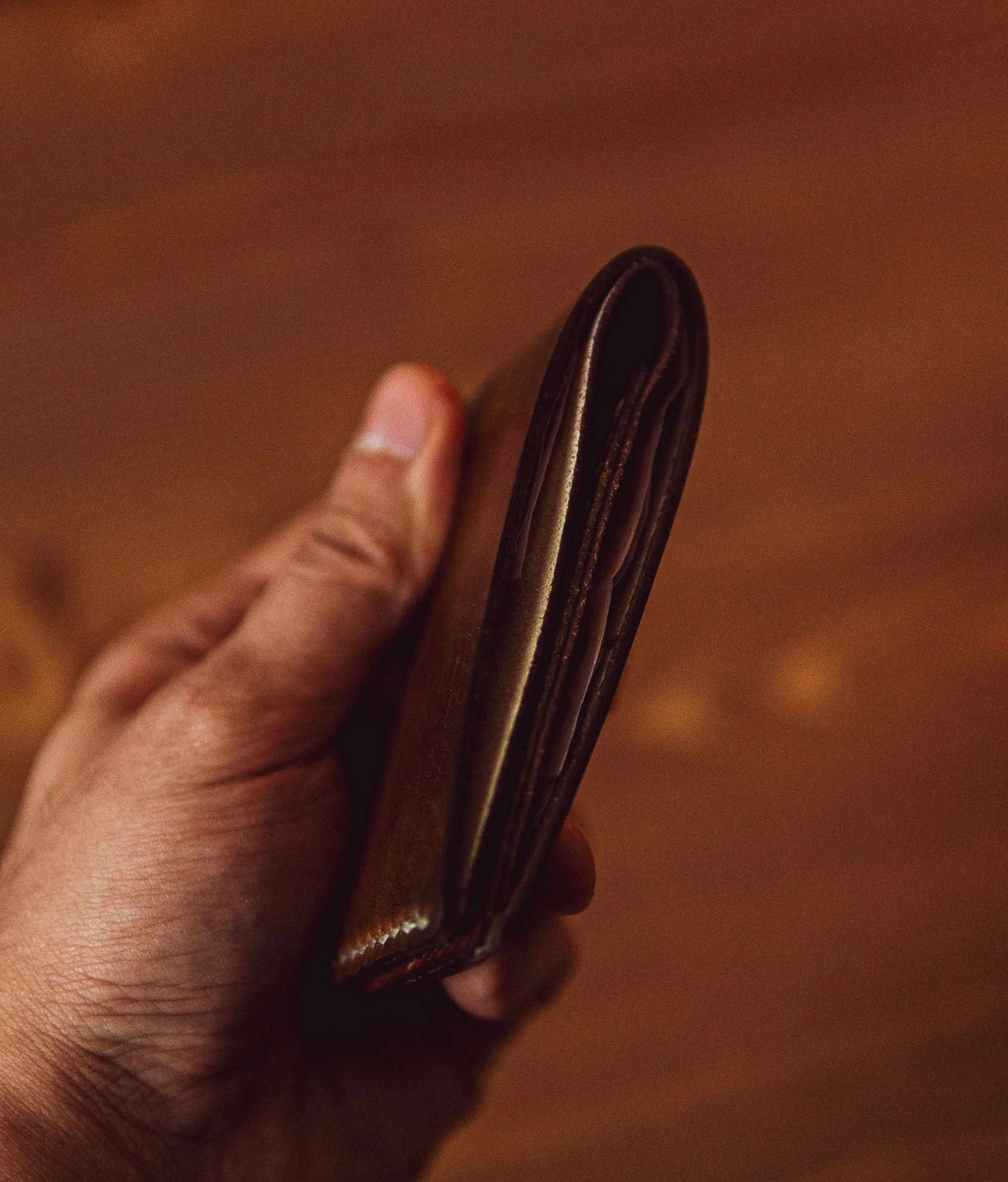 Best Mens Slim Wallet, Leather Handmade
