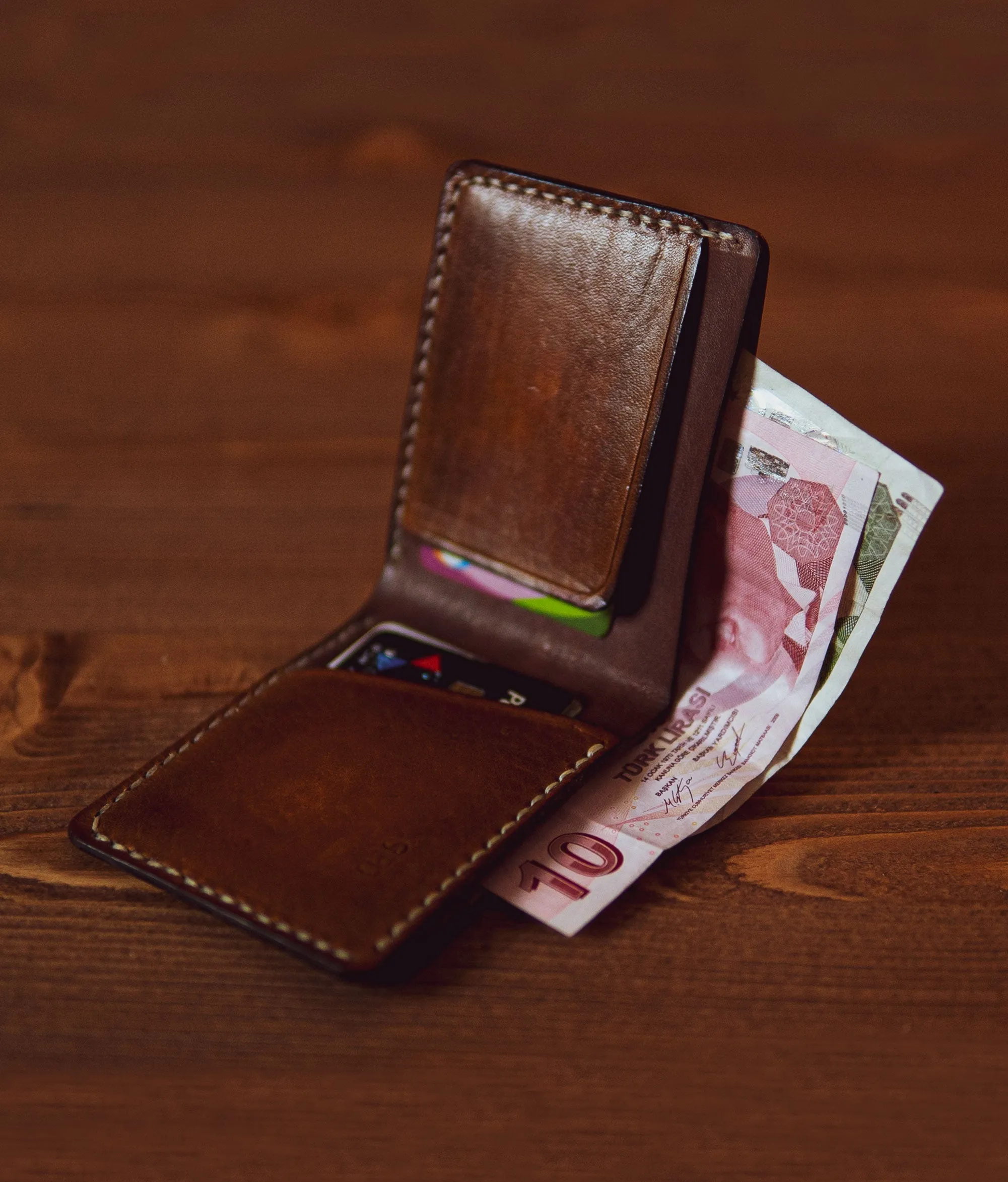 Best Mens Slim Wallet, Leather Handmade