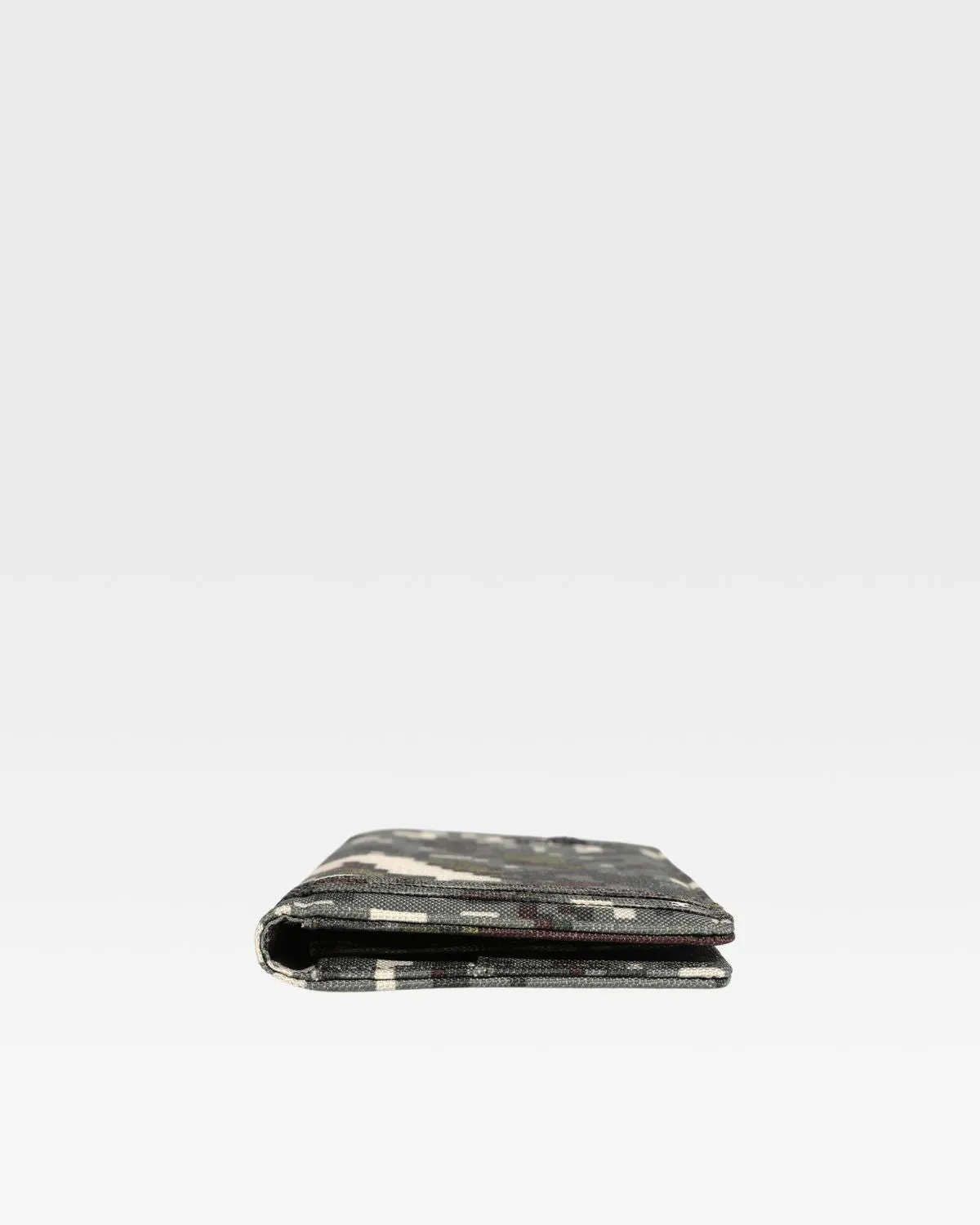 Biker Chain Wallet in Green Digital Camouflage