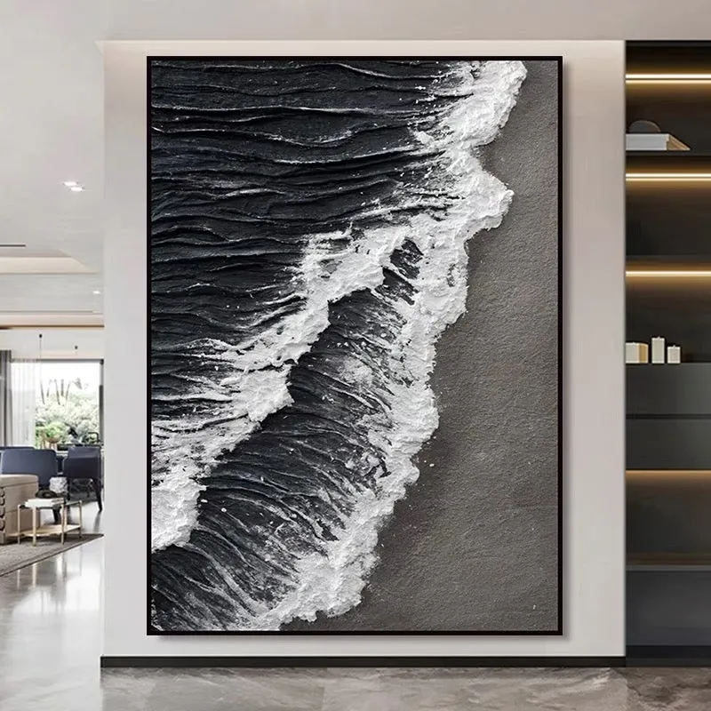 Black and White Sea