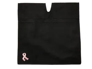 Black Umpire Ball Bag W/ Pink Embroidered Ribbon