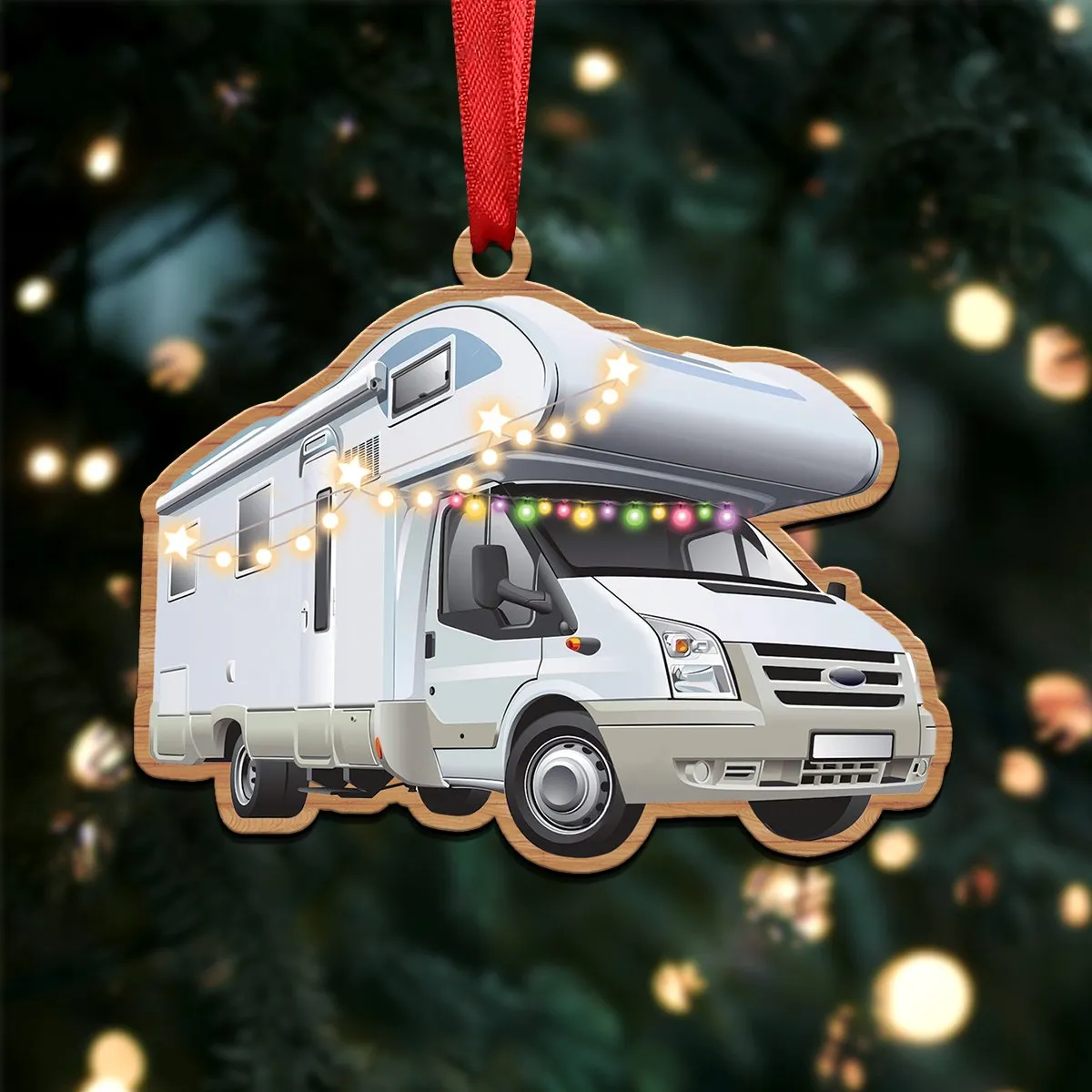 Camping Lovers - Camping Xmas Ornament - Christmas Acrylicen Ornament