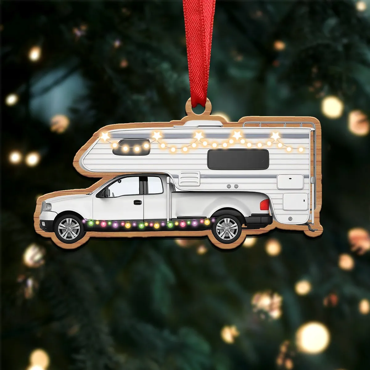 Camping Lovers - Camping Xmas Ornament - Christmas Acrylicen Ornament