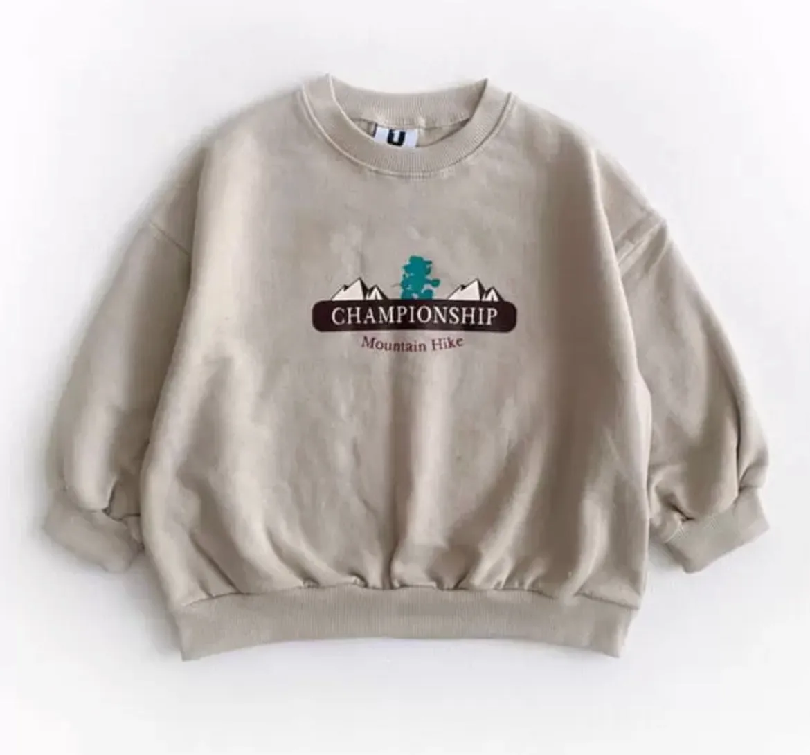 Camping Mickey Sweatshirt