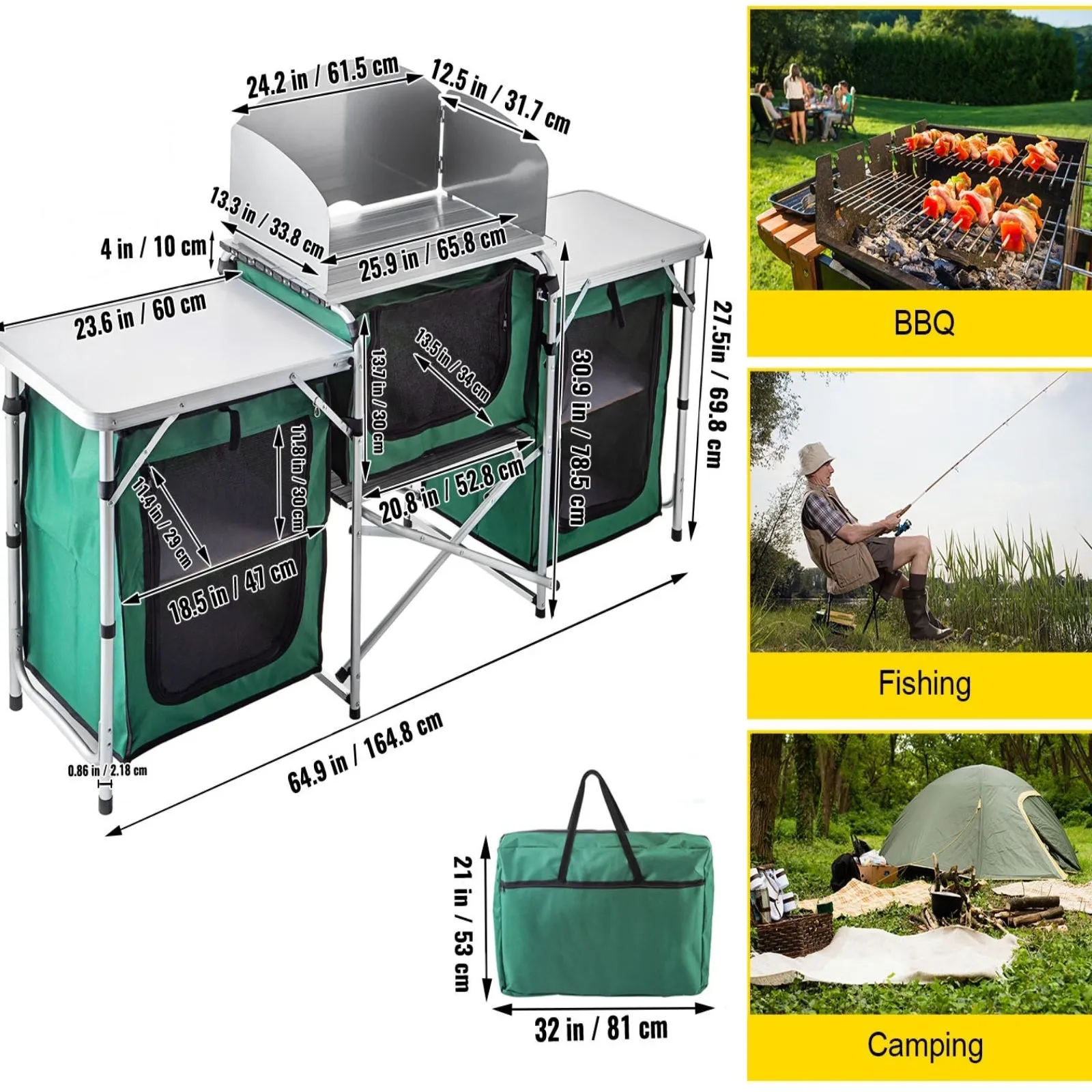 Camping Outdoor Kitchen Table