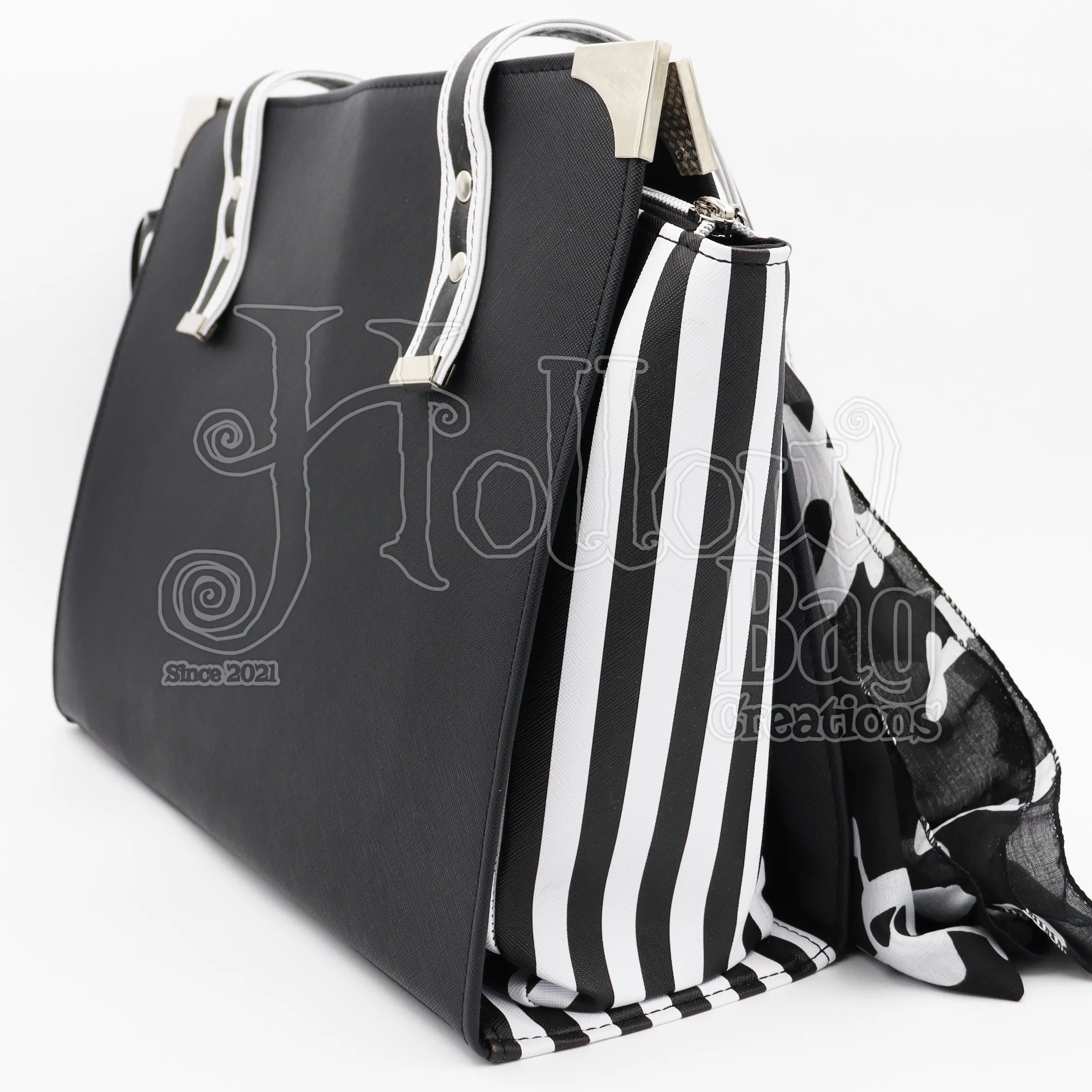 Carry All - Black w/stripes