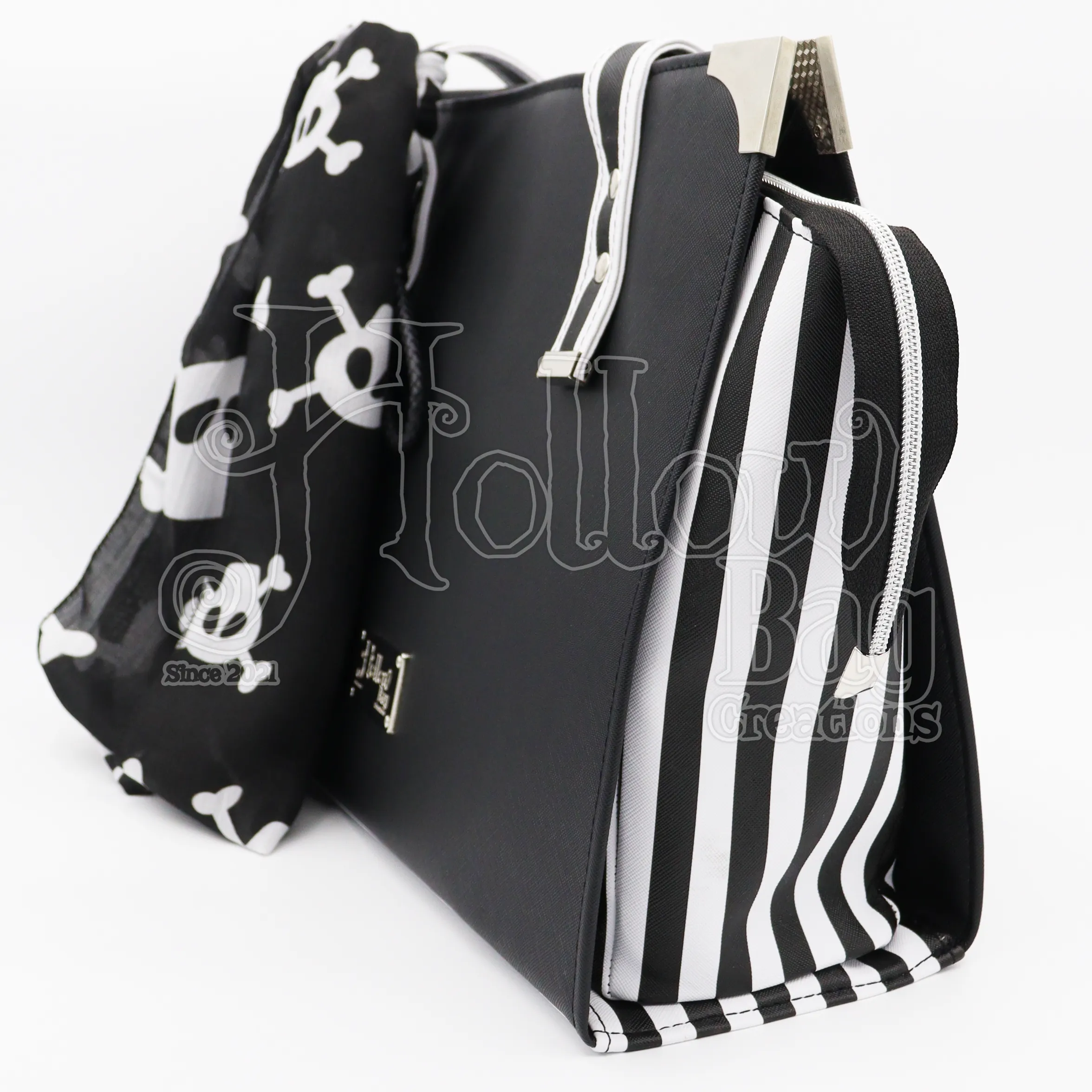 Carry All - Black w/stripes