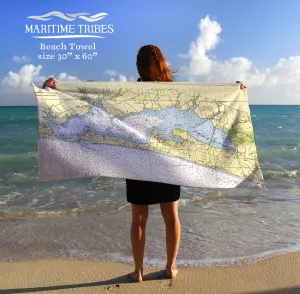 Choctawhatchee Bay (Destin / Fort Walton Beach Area) Quick Dry Towel