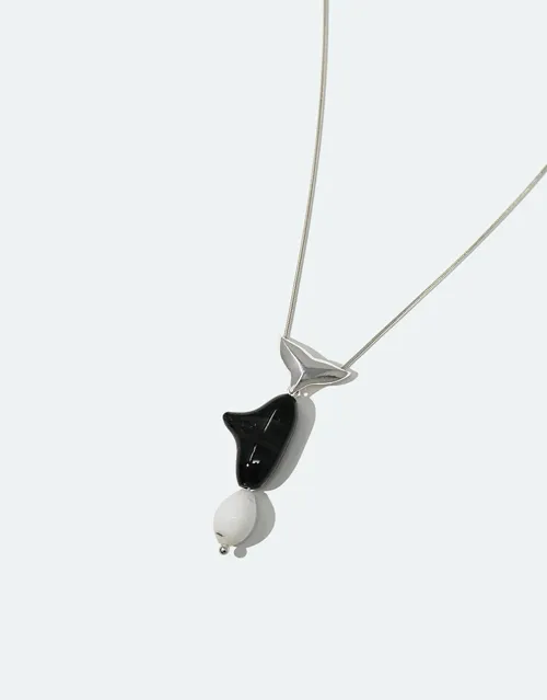 CLED Orca Necklace Sterling Silver