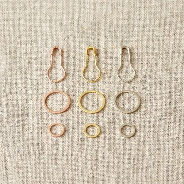 CocoKnits Precious Metal Stitch Markers