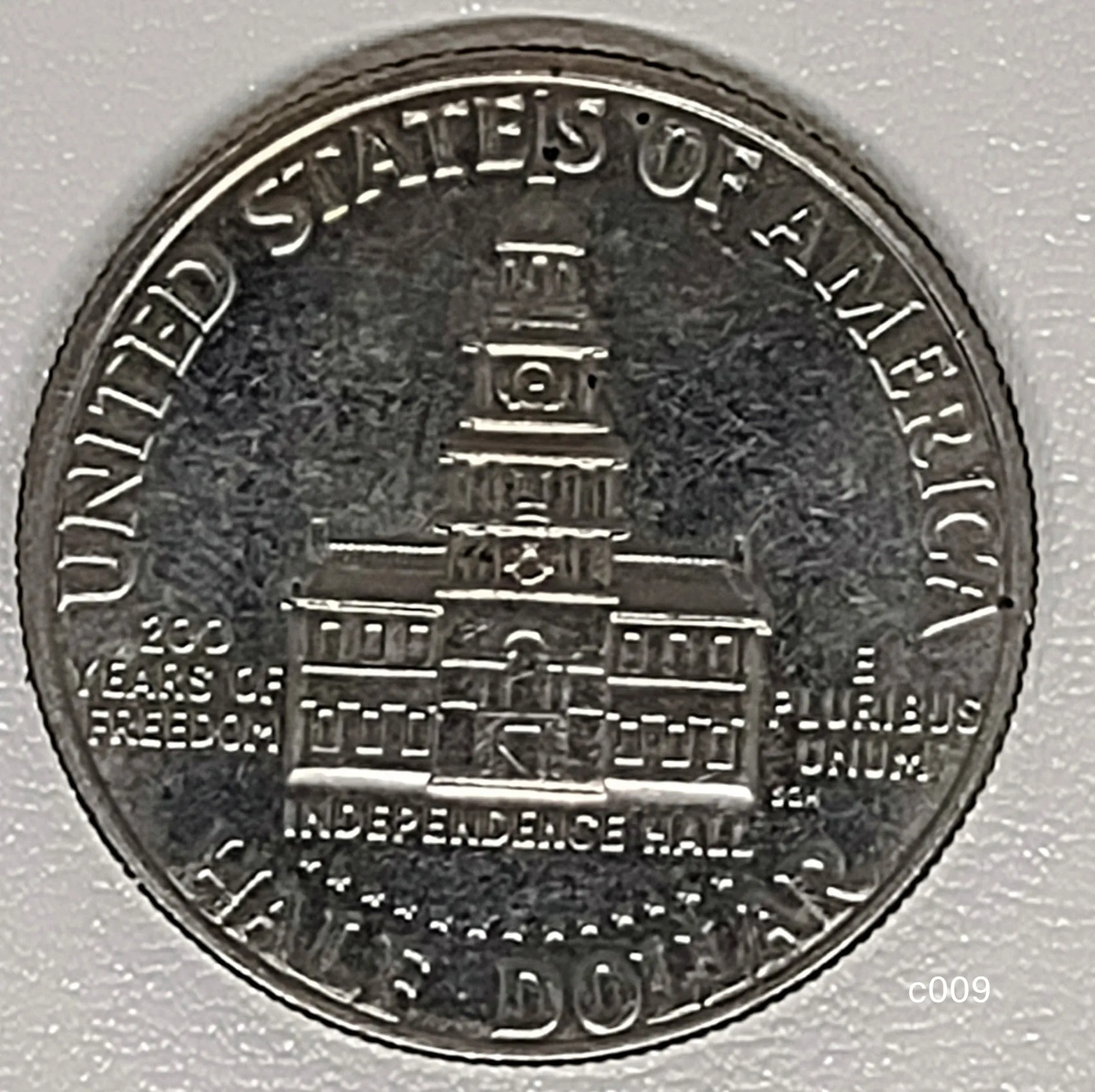Coin Kennedy Half Dollar 1976