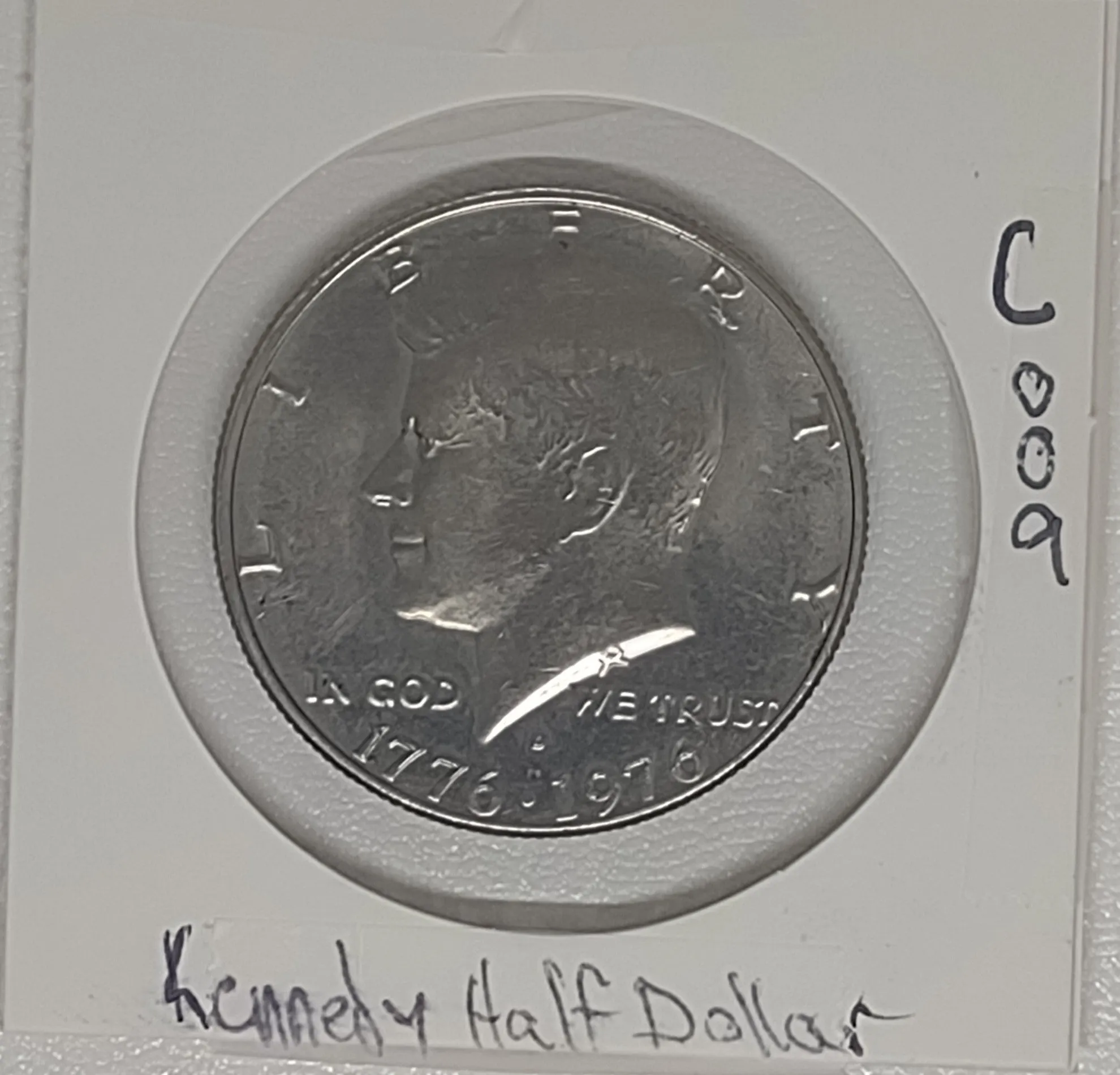Coin Kennedy Half Dollar 1976