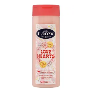 CUSSONS CAREX LOVE HEARTS SHOWER CREAM 500ML