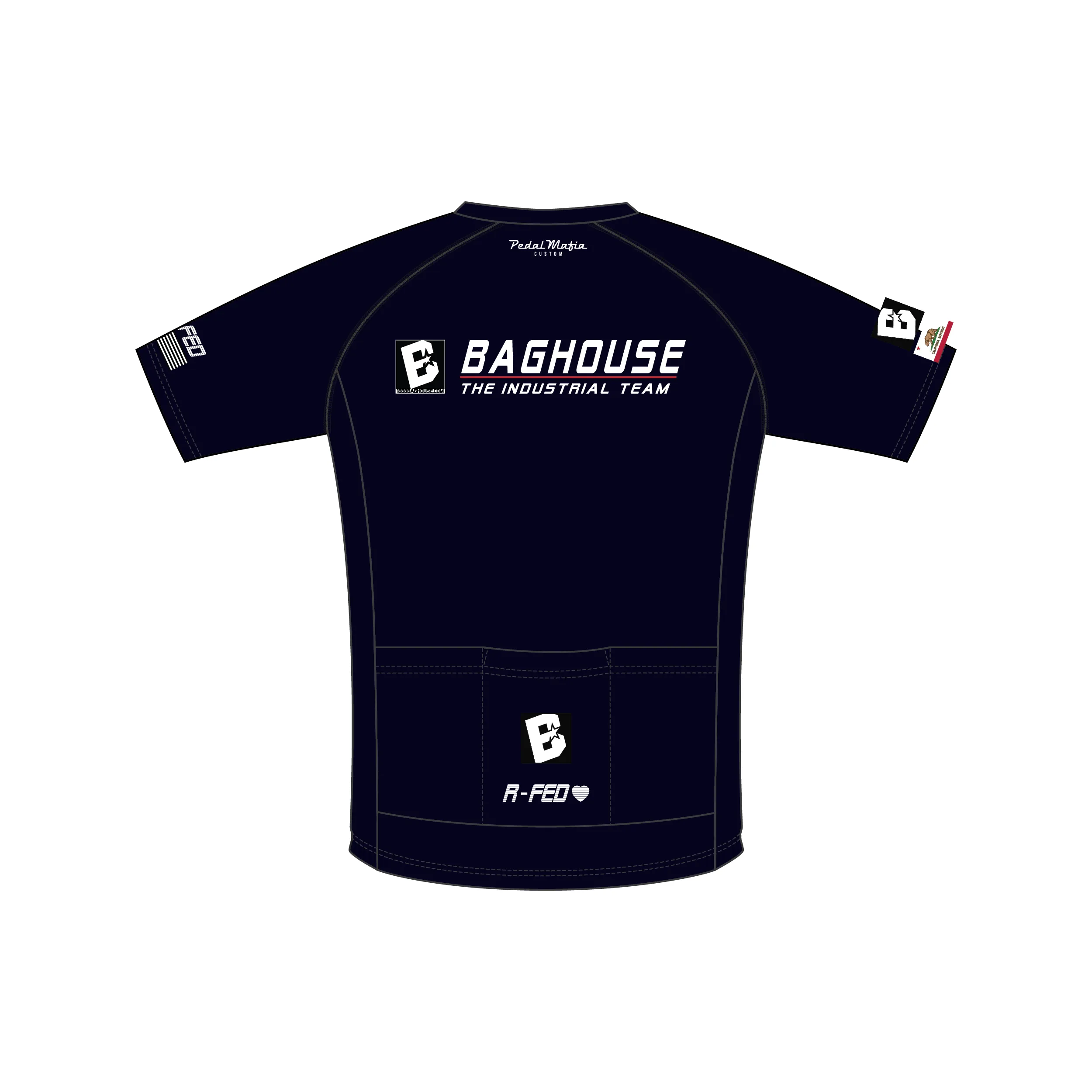 Custom Female Core V-Neck Jersey - Baghouse