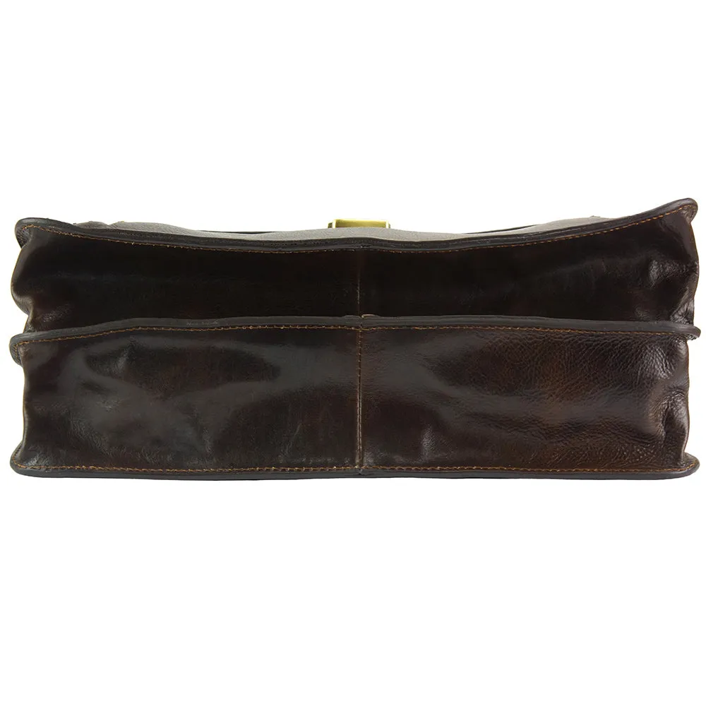 Donato leather Briefcase