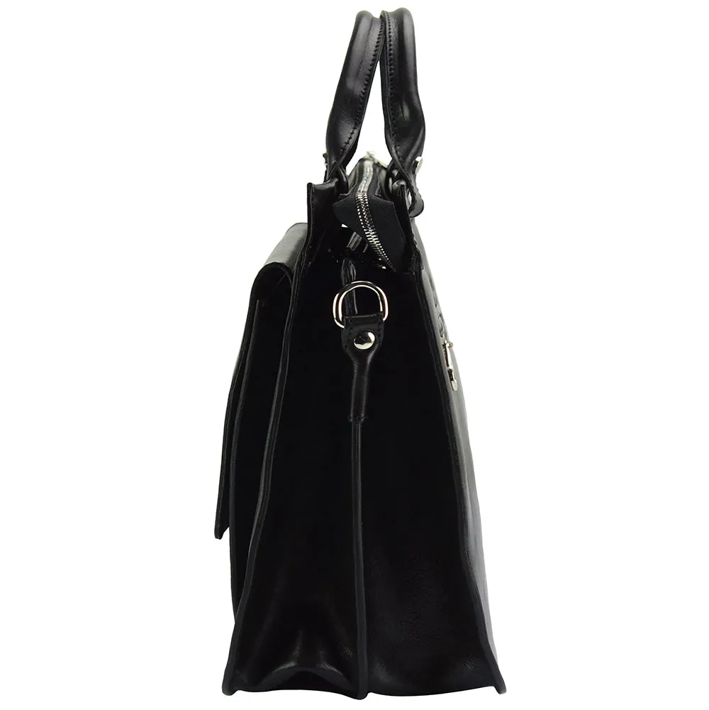 Donato leather Briefcase
