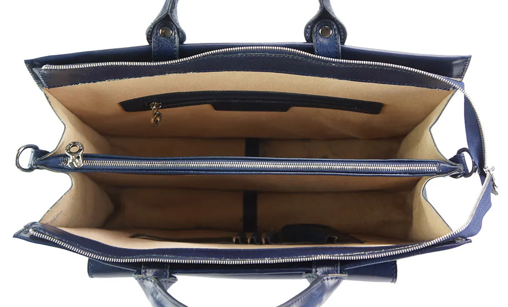 Donato leather Briefcase