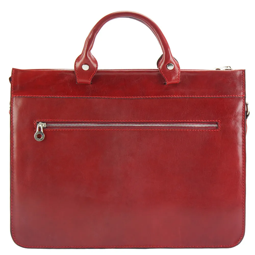 Donato leather Briefcase