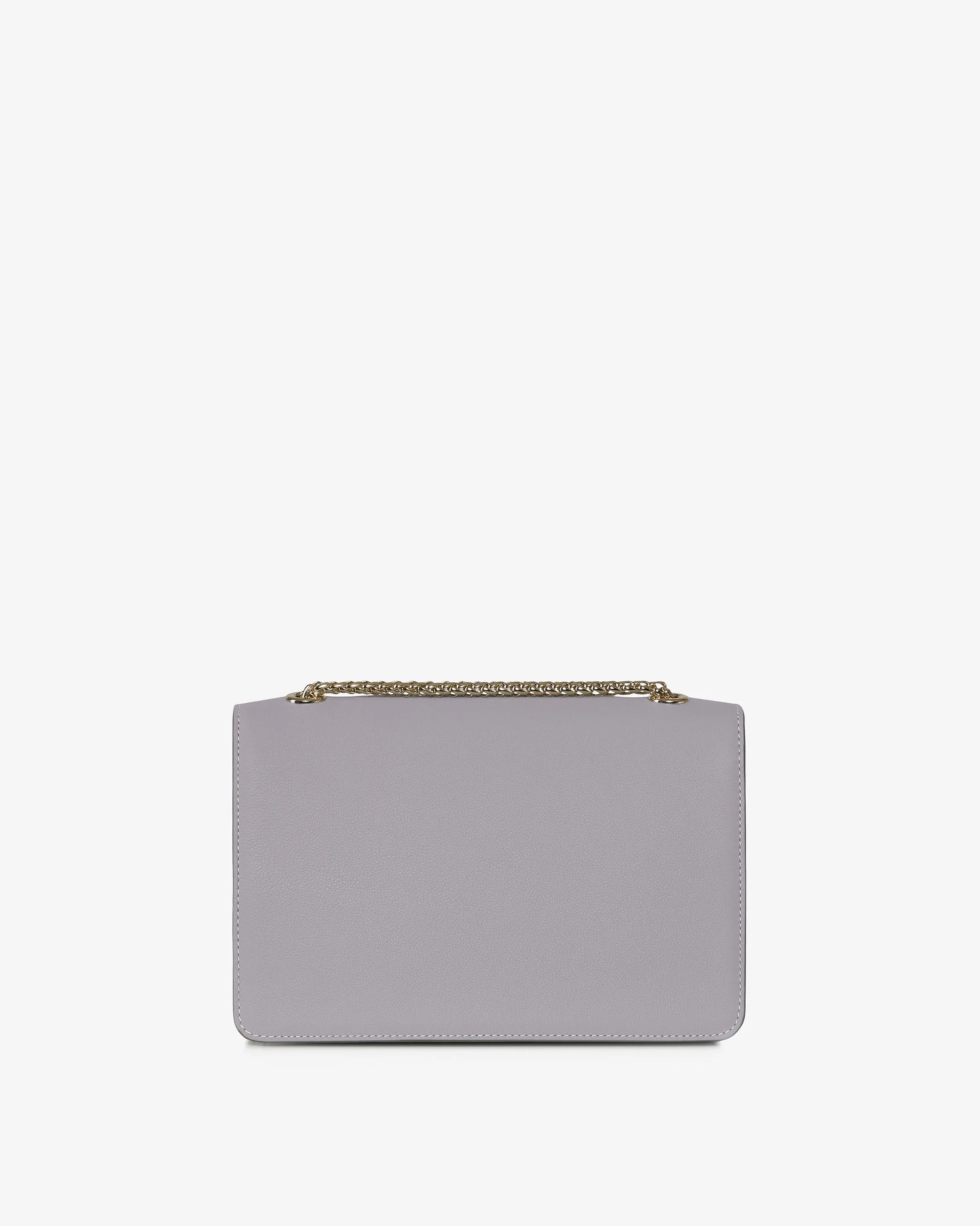 East/West - Frost Grey with Vanilla Stitch