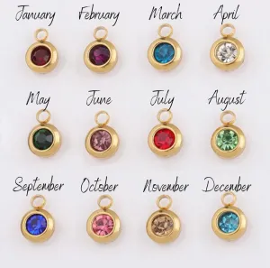 Farrah B Birthstone Charm October