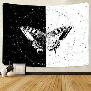 Geometric Butterfly Tapestry