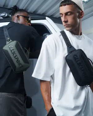 GLUX Men's Gaming Shoulder Bag Crossbody Bag Casual Sports Small Bag