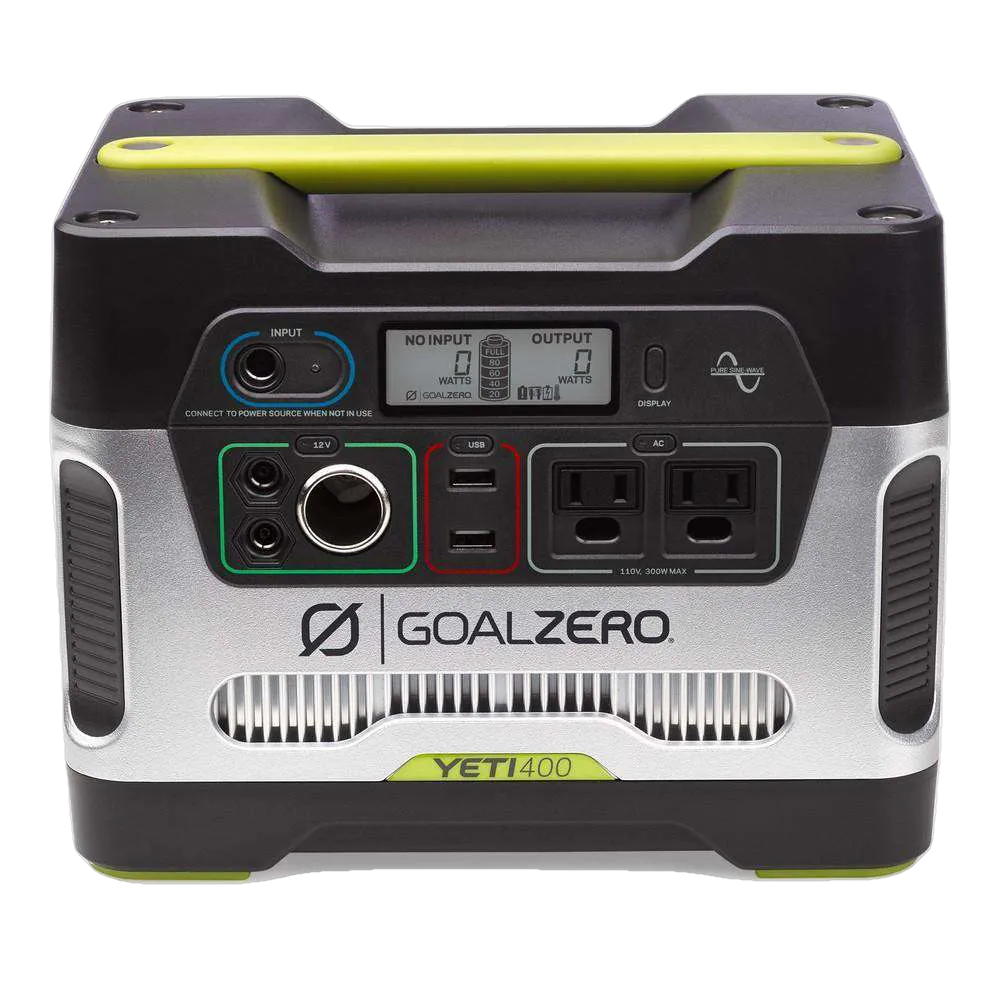 Goal Zero 23000 Yeti 400 110V Portable Power Station Solar Generator New