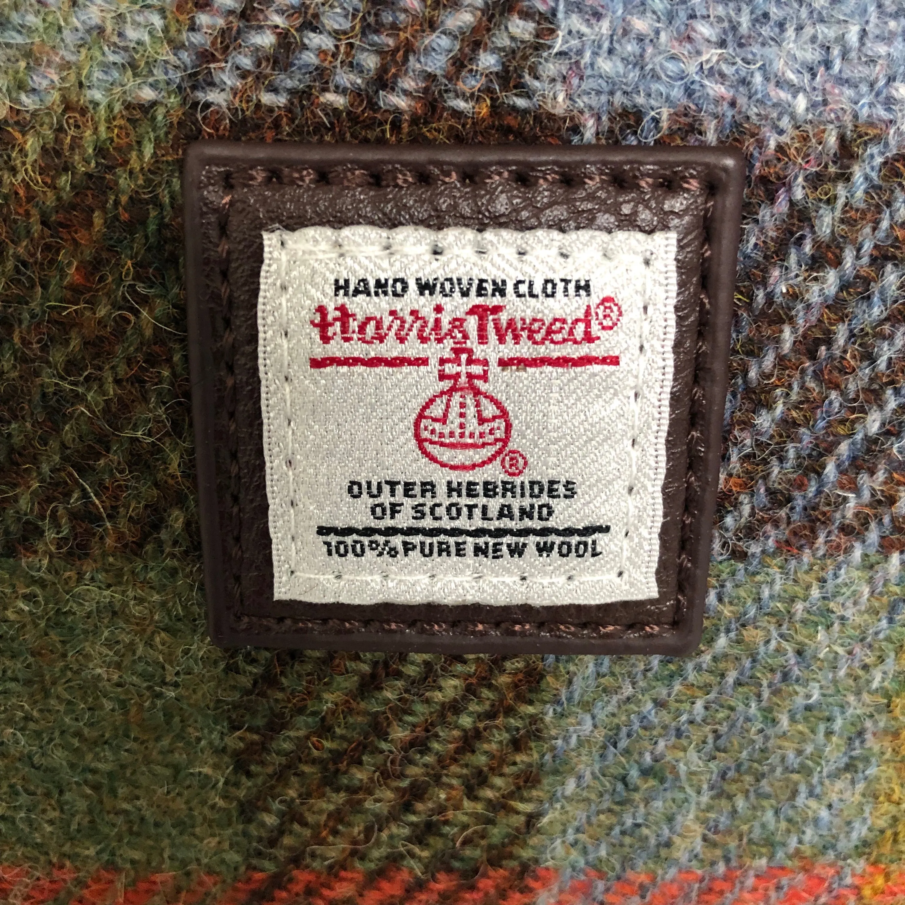 Harris Tweed Plaid Backpack - Macleod Tartan