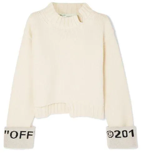 Intarsia Wool-blend Sweater