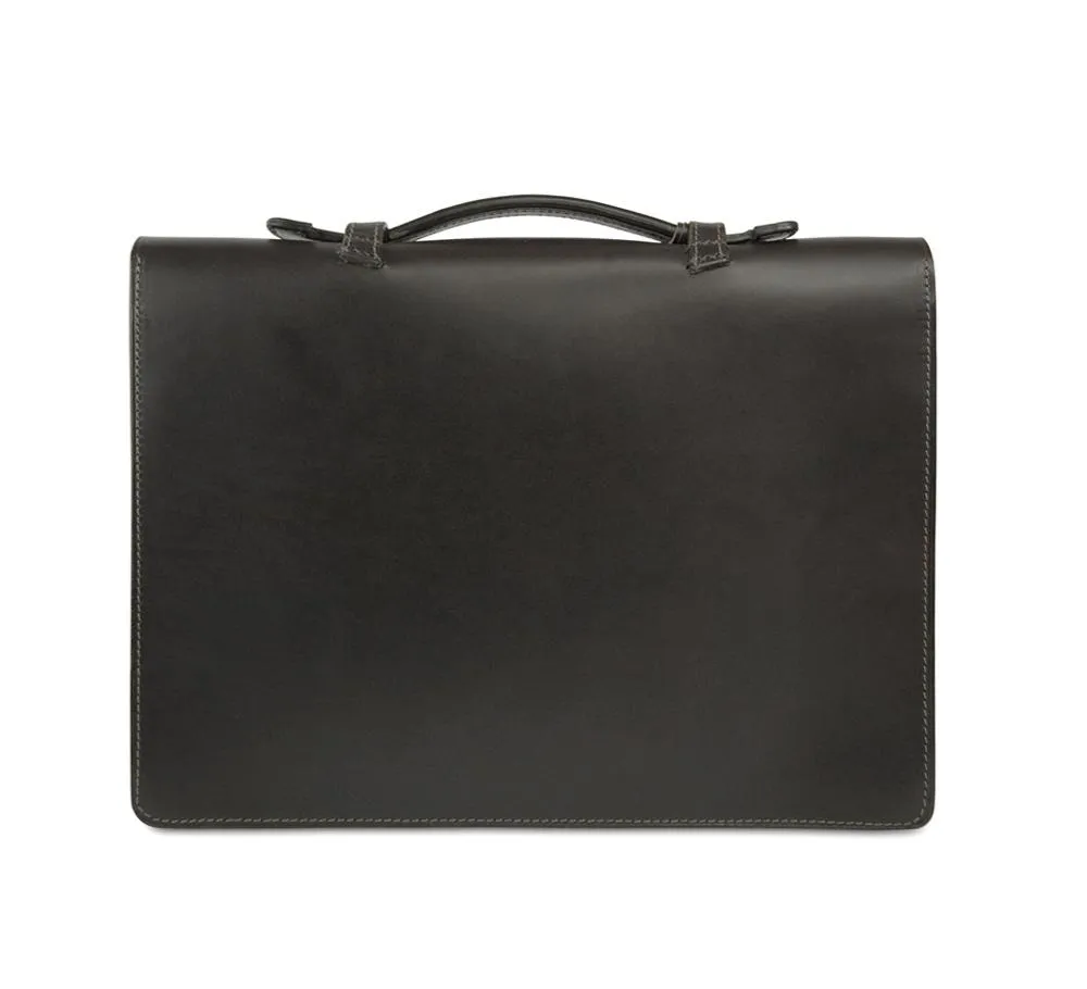 J-style Single Pocket Briefcase