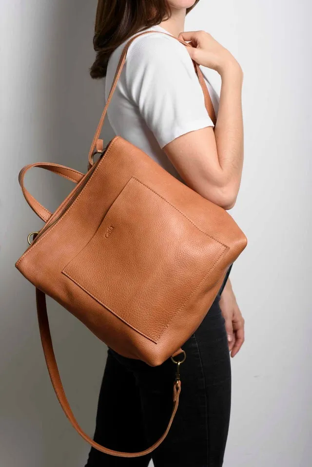 Leather backpack - Andes M