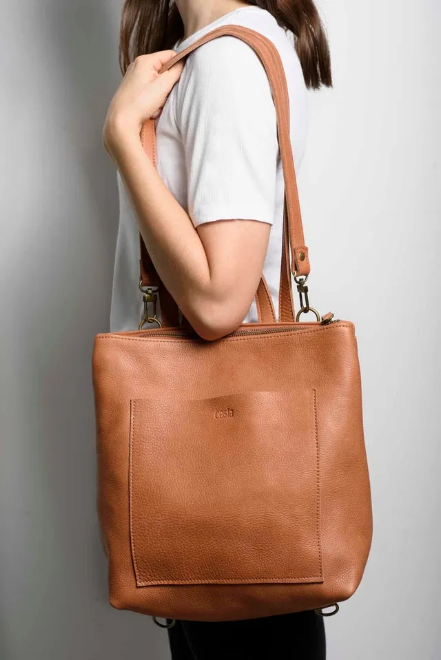 Leather backpack - Andes M