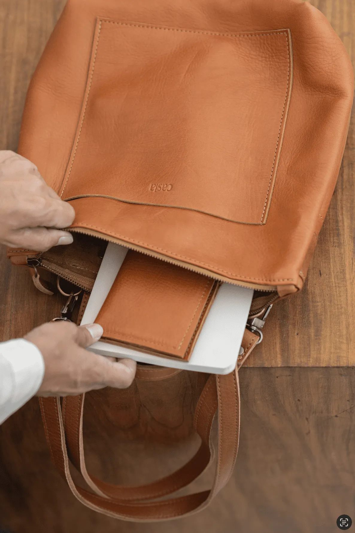 Leather backpack - Andes M