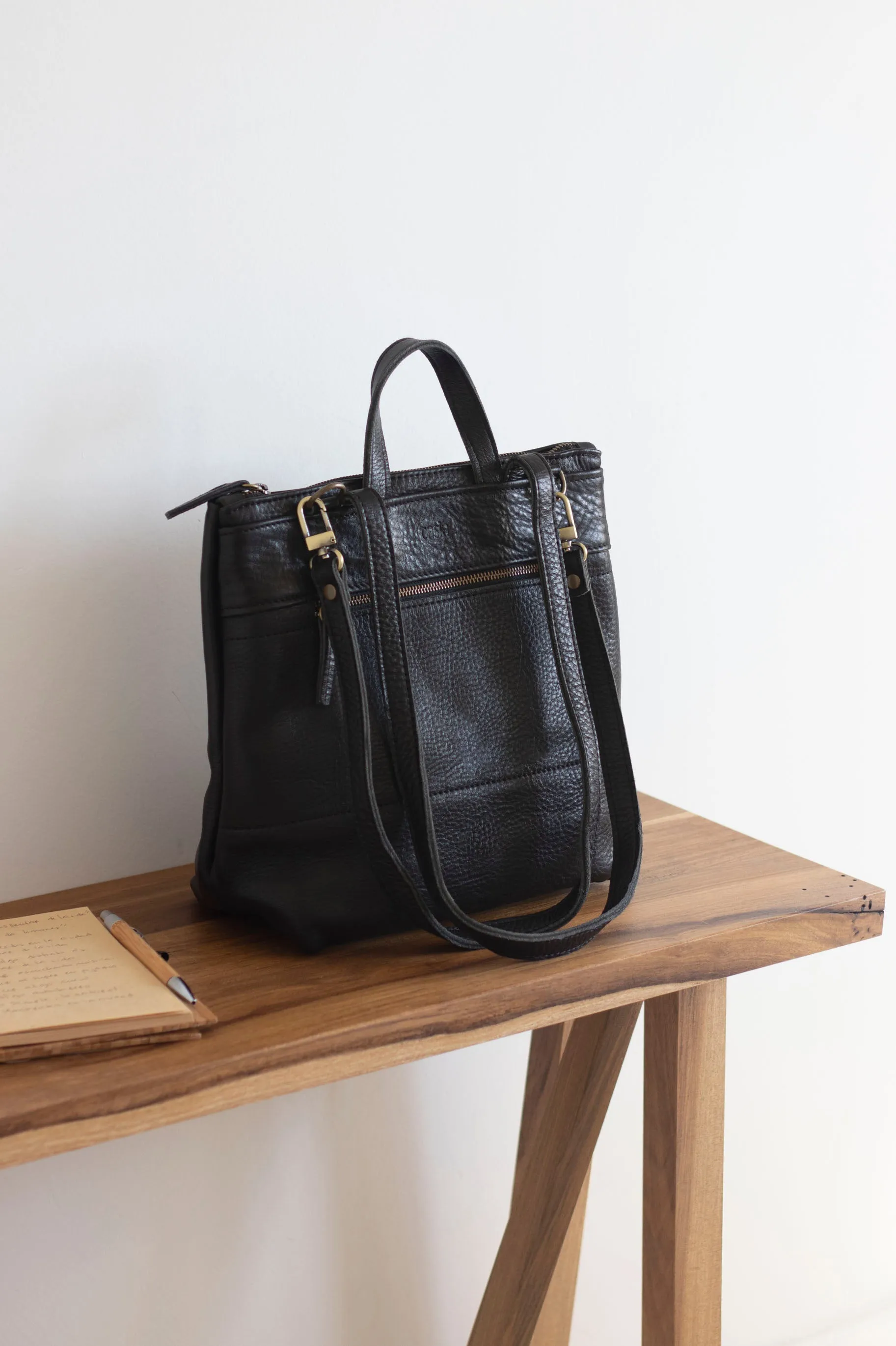Leather backpack - Andes M