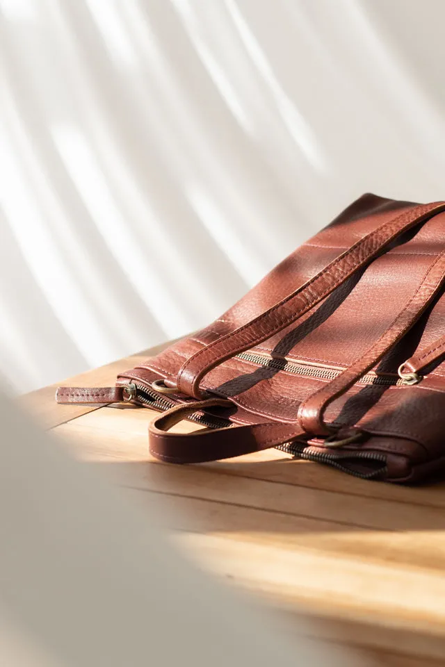 Leather backpack - Andes M