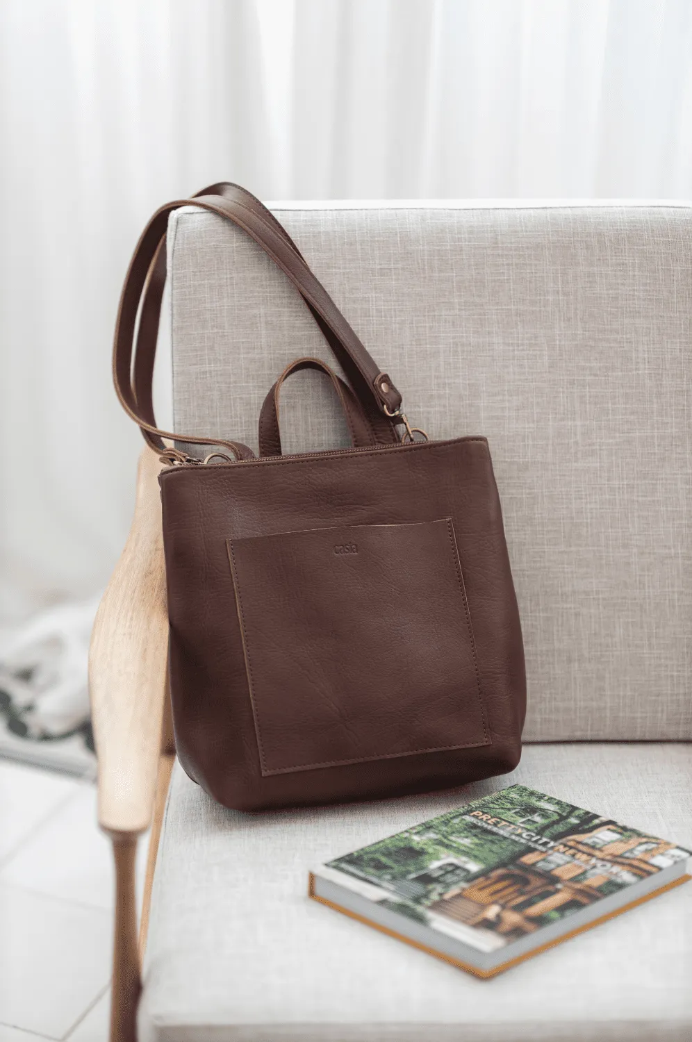Leather backpack - Andes M