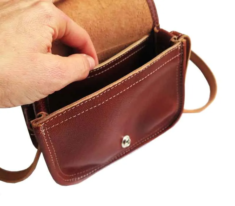 Leather bag Jerusalem