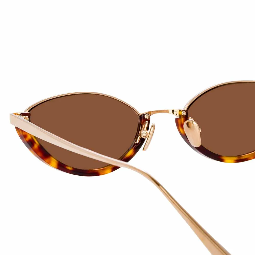 Linda Farrow Daisy C4 Cat Eye Sunglasses